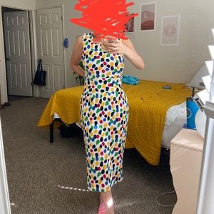 vintage adrienne vittadini dress, size 10